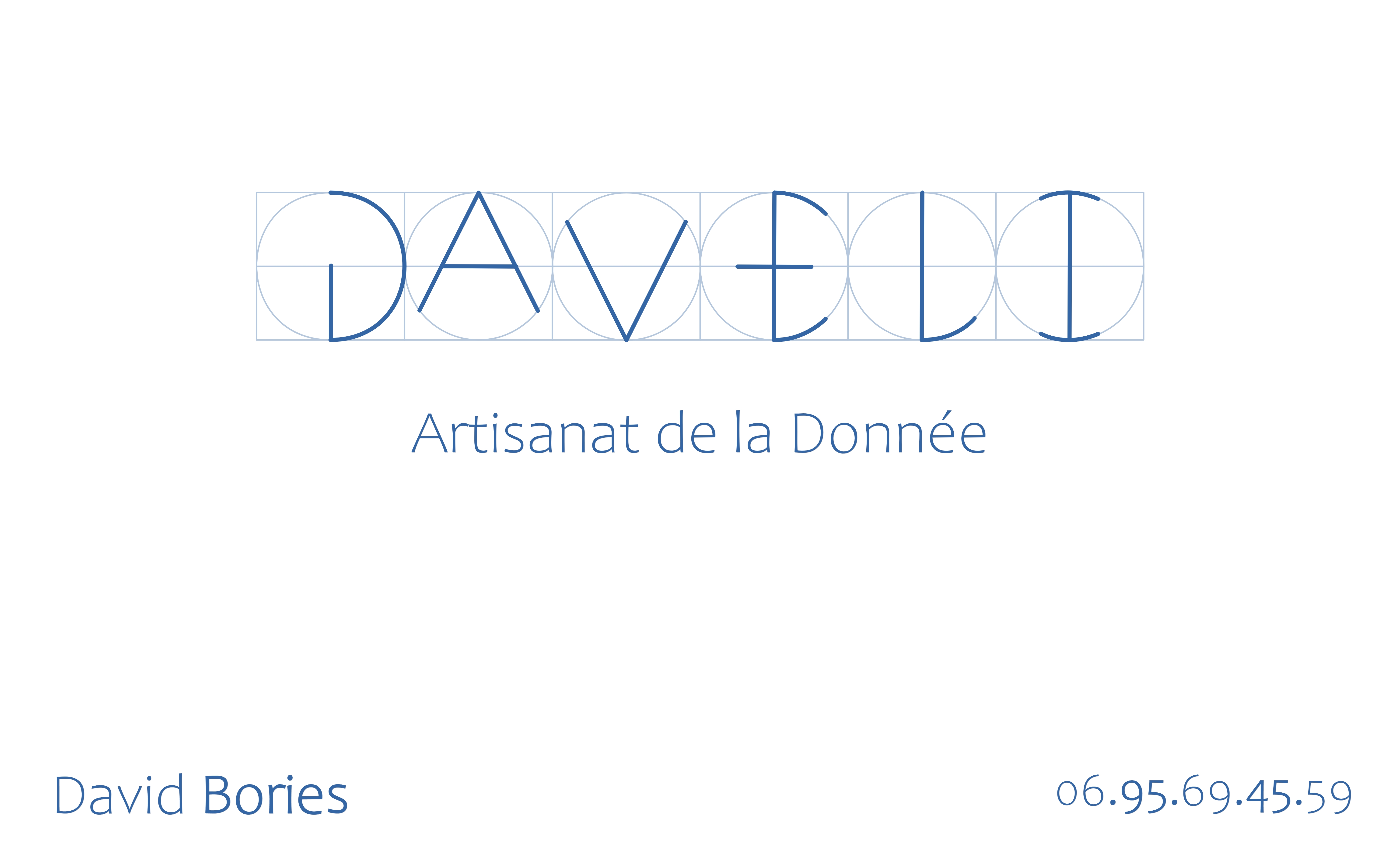 Daveli - carte de visite recto